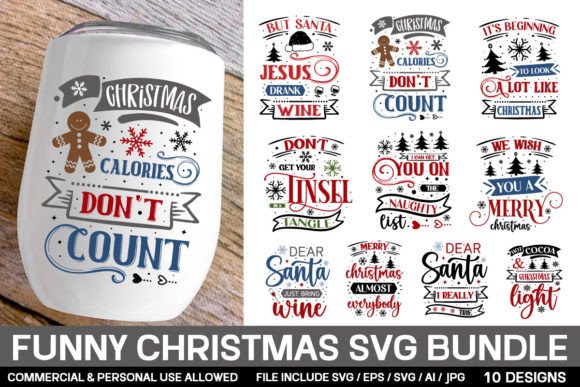Download Funny Christmas Svg Bundle - Svg Collection