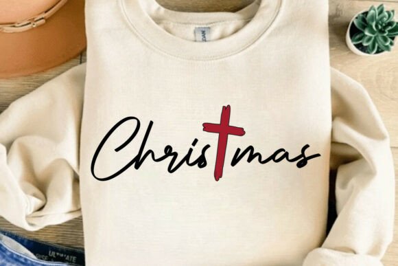 Download Christmas Cross SVG, Christian Christmas - Svg Collection