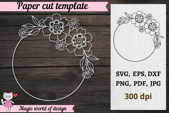 Download Floral Frame Svg Cricut SVG Cut File - Svg Collection