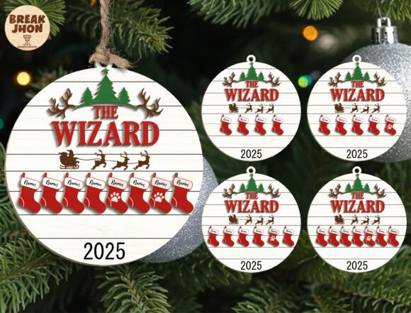 Download Family Stocking Ornament SVG 2025 - Svg Collection