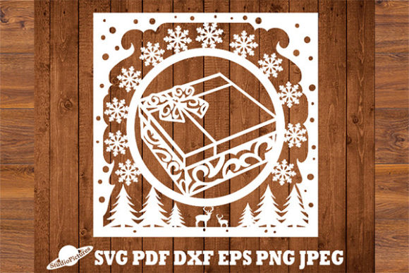 Download Christmas Gift Svg, Christmas Card Svg - Svg Collection