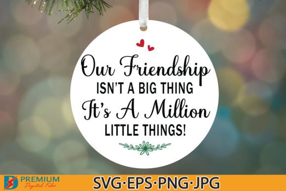 Download Our Friendship Friend Christmas Gift SVG - Svg Collection