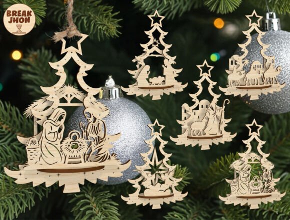 Download Nativity Christmas Ornament Svg - Svg Collection