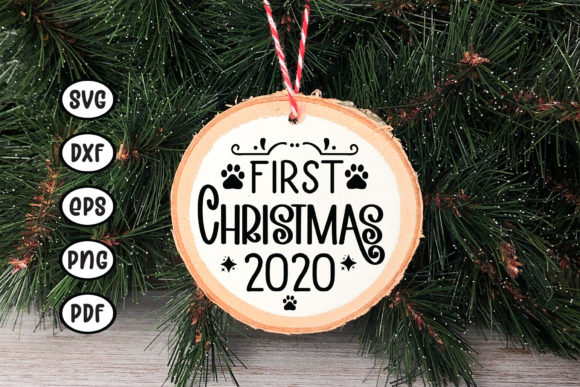 Download First Christmas 2020, Pet Ornament SVG - Svg Collection