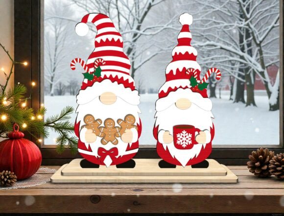 Download Christmas Gnome SVG Bundle Lasercut File - Svg Collection