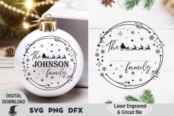 Download Christmas Ornaments Svg, Personalized - Svg Collection