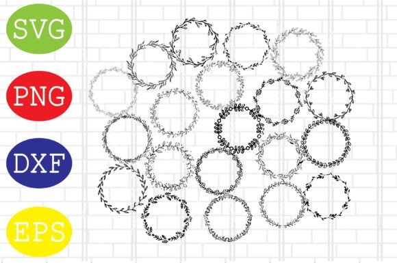 Download Circle Floral Wreath Svg, Laurel Svg - Svg Collection