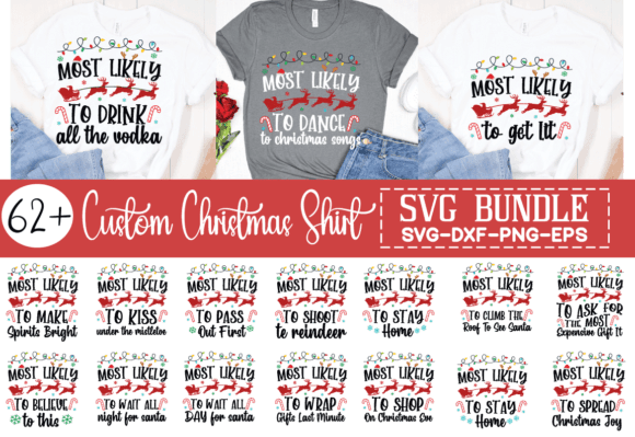 Download Custom Christmas Shirt Bundle Svg Png - Svg Collection