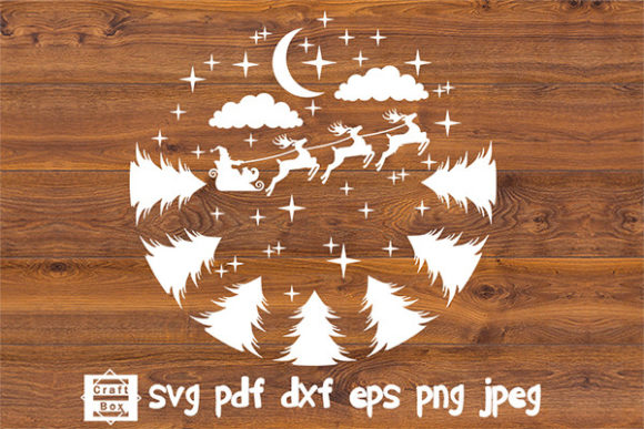 Download Christmas Scene Svg, Sanata Svg - Svg Collection