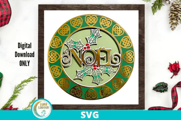 Download 3D NOEL SVG for Shadow Box - Svg Collection