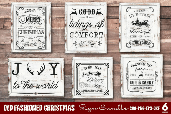 Download Old Farmhouse Christmas Sign SVG Bundle - Svg Collection