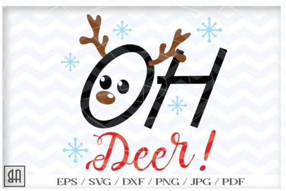 Download Christmas Deer SVG - Oh Deer Xmass Svg - Svg Collection
