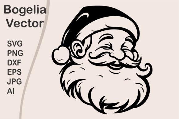 Download Santa Claus Svg Cut File, Santa Face - Svg Collection