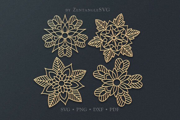 Download Poinsettia SVG Paper Cut &amp; Laser Cutting - Svg Collection