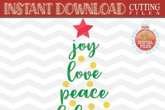 Download Joy Love Peace Believe Christmas SVG - X - Svg Collection