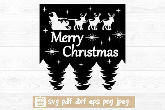 Download Christmas Night Svg, Christmas Scene Svg - Svg Collection