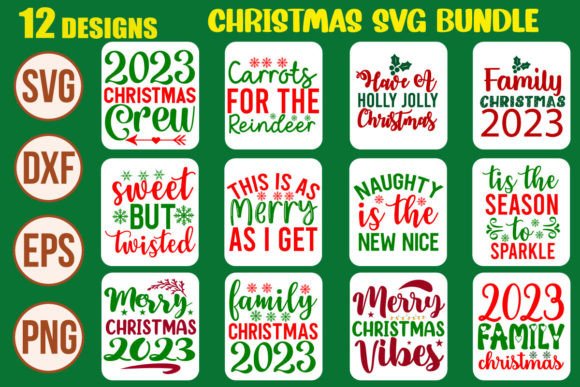 Download Christmas 2023 SVG Bundle - Svg Collection