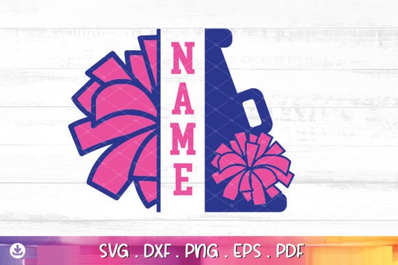 Download Cheer Megaphone Svg, Personalized Name - Svg Collection