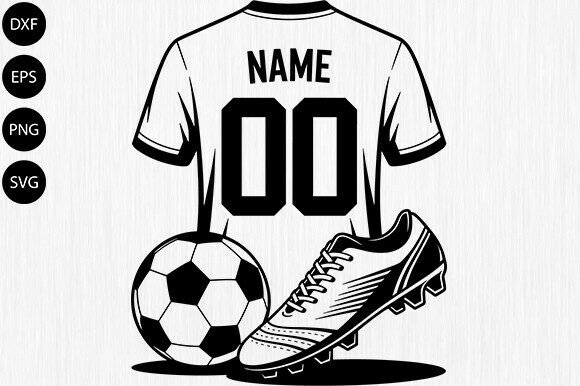 Download Soccer Name Sign SVG,Sports Laser Cut SV - Svg Collection