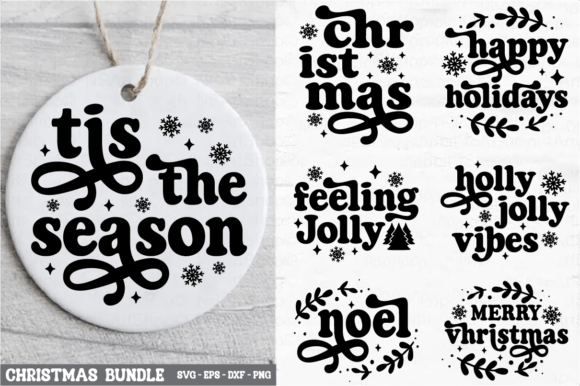 Download Funny Christmas Ornament Bundle SVG PNG - Svg Collection