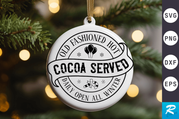 Download Old Fashioned Hot Cocoa Served Daily Svg - Svg Collection