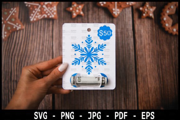 Download Christmas Money Card Holder SVG - Svg Collection