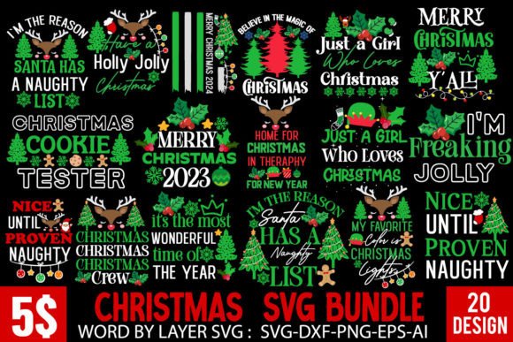 Download Christmas SVG Bundle,Christmas Quotes - Svg Collection