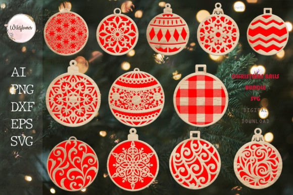 Download Bundle Christmas Balls Svg - Svg Collection