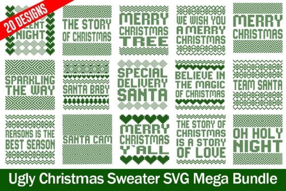 Download Vintage Ugly Sweater SVG Bundle - Svg Collection