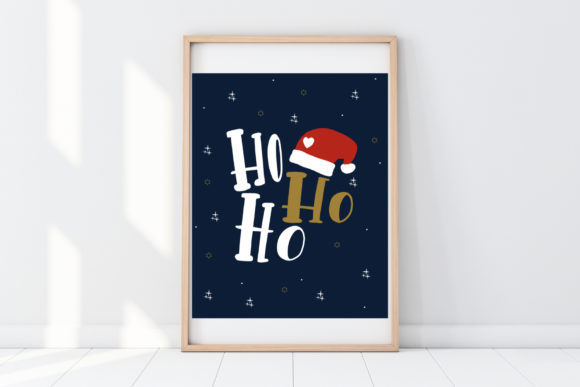 Download Christmas Wall Art-HoHoHo-Holiday Decor - Holiday decor Collection