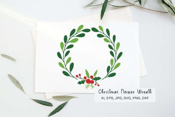 Download Holly Wreath Svg, Christmas Wreath Svg - Holly Collection