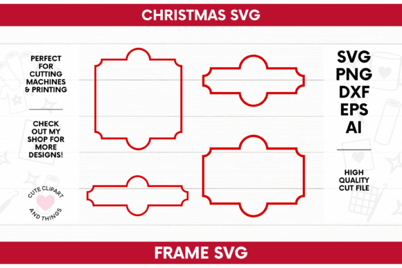 Download Christmas Frames SVG | Christmas SVGs - Svg Collection