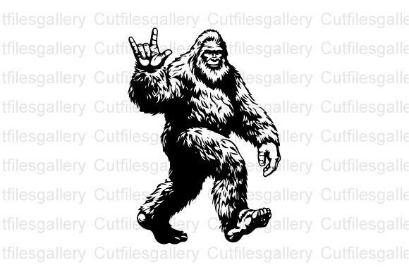 Download Sasquatch Rock Sign SVG, Funny Bigfoot - Svg Collection