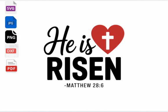 Download He is Risen SVG Christian Easter Cross - Svg Collection