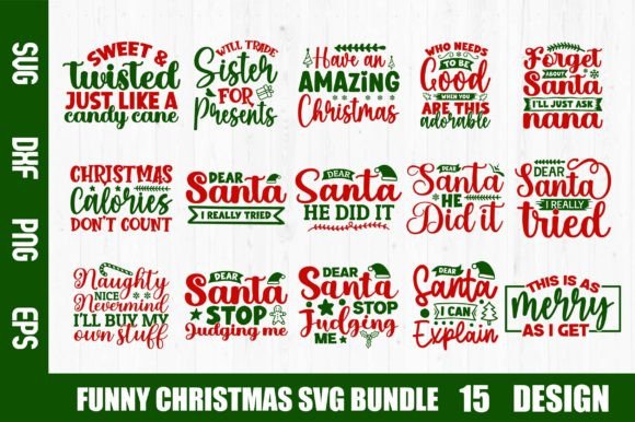 Download Funny Christmas SVG Bundle - Svg Collection