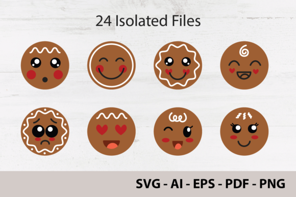 Download Gingerbread Face Svg Bundle - Svg Collection