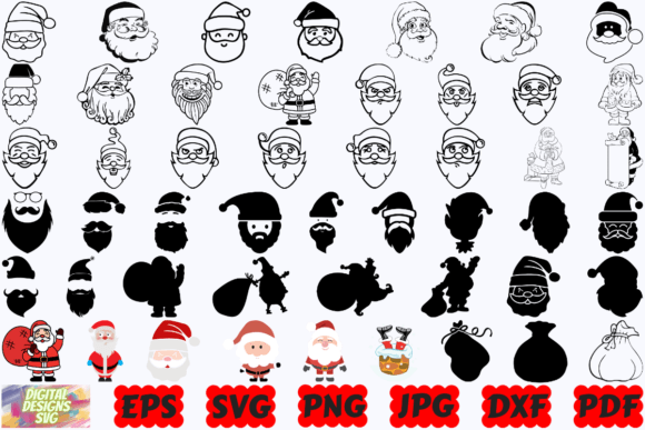 Download Santa SVG | Santa Claus SVG | Christmas - Svg Collection
