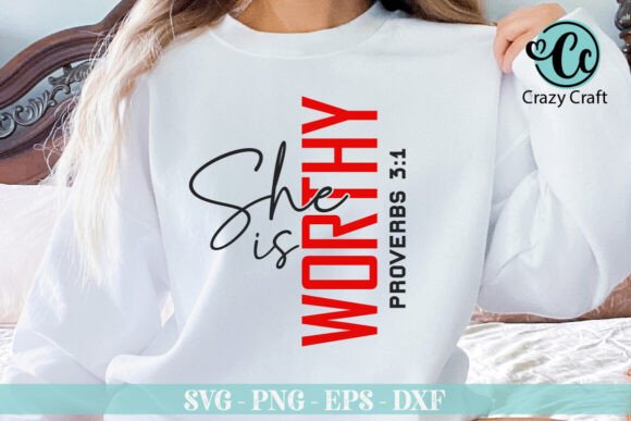Download She is Worthy, Christian Svg - Svg Collection