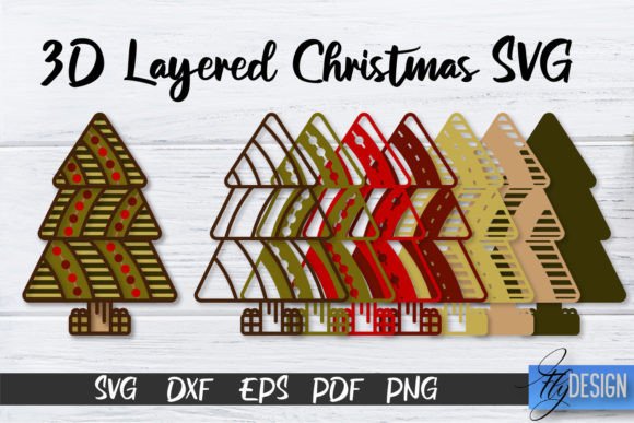 Download 3D Layered Christmas SVG | Christmas - Svg Collection