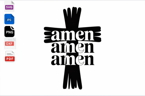 Download Amen Cross SVG Christian Religious - Svg Collection