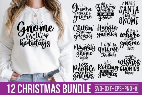 Download Christmas Gnome SVG Bundle, Christmas - Svg Collection