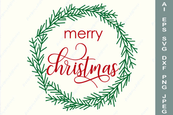 Download Merry Christmas Circle Ornaments Svg - Svg Collection