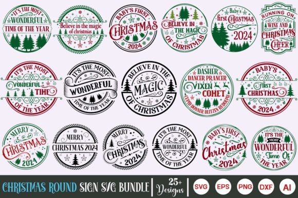 Download Farmhouse Christmas Sign SVG Bundle - Svg Collection