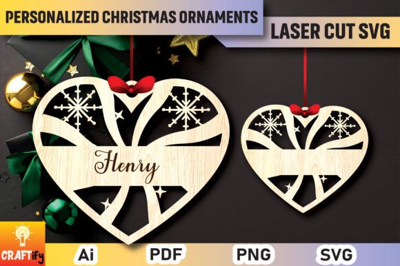 Download Personalized Christmas Ornaments SVG - Svg Collection