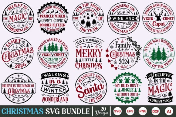 Download Farmhouse Christmas Sign SVG Bundle - Svg Collection
