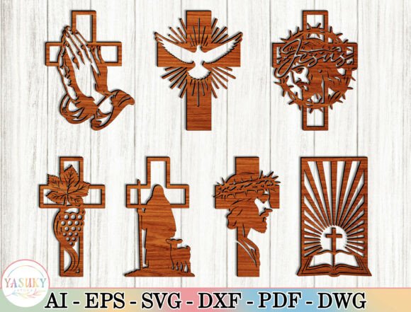 Download Christian Cross Laser Cut SVG Bundle - Svg Collection