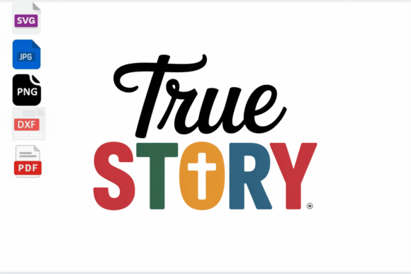 Download True Story Christian Cross SVG PNG JPG - Svg Collection