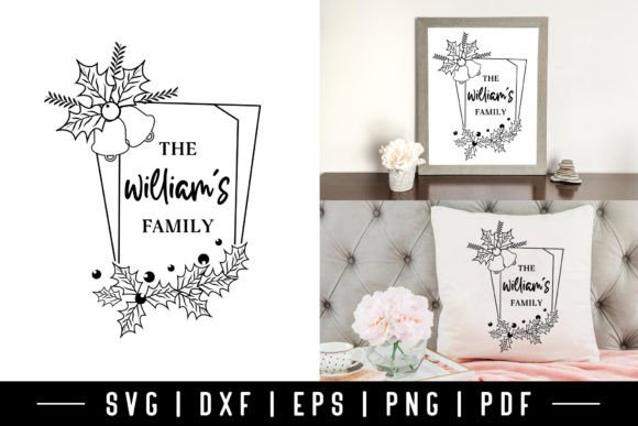 Download Christmas Family Wreath SVG - Svg Collection