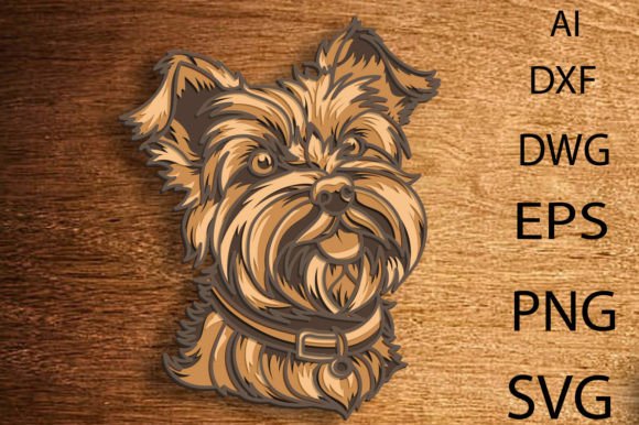 Download Yorky Dog SVG Multilayered Mandala - Svg Collection