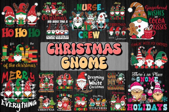 Download Christmas Gnome SVG Bundle - Svg Collection